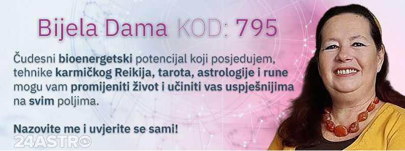 Bijela Dama kod 795 ce samo za Vas izvrsiti magiju dobitka vec danas!