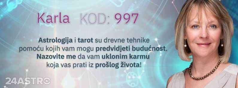 Astro savjetnik Karla - kod 997 ce za vas napraviti Podizanje frekvencije